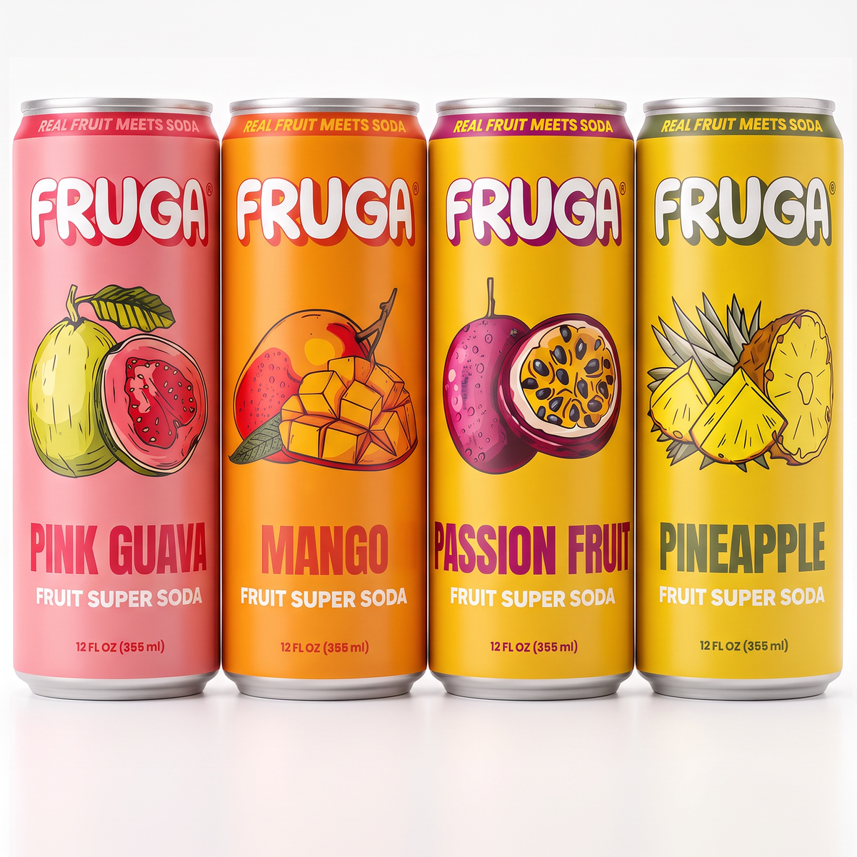 FRUGA Variety Pack - Four Real Mix